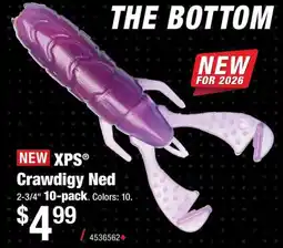 Cabela's XPS Crawdigy Ned offer
