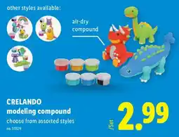 Lidl Crelando modeling compound offer