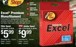 Cabela's Bass Pro Shops Premium Excel Monofilament Filler Spool offer