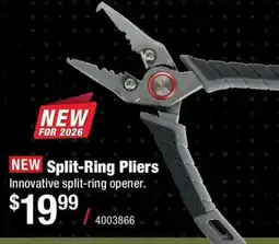 Cabela's New Split-Ring Pliers offer