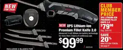 Cabela's Xps Lithium-Ion Premium Fillet Knife 2.0 offer