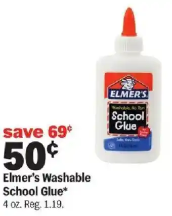 Meijer Elmer's Washable School Glue offer