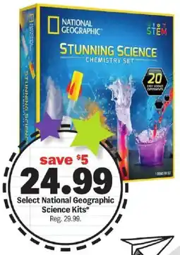 Meijer Select National Geographic Science Kits offer