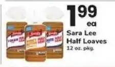 Safeway Sara Lee Half Loaves offer