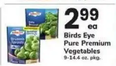 Safeway Birds Eye Pure Premium Vegetables offer