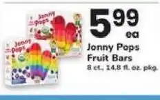 Safeway Jonny Pops Fruit Bars offer
