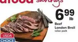 Safeway Beef London Broil offer