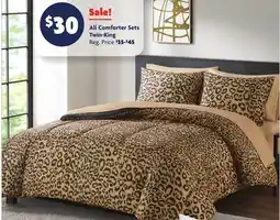 Family Dollar All Comforter Sets Twin-King offer