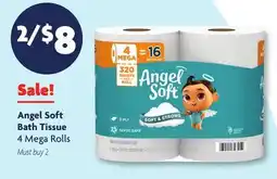 Family Dollar Angel Soft Bath Tissue offer