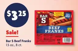 Family Dollar Bar S Beef Franks offer