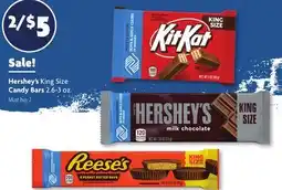 Family Dollar Hershey's King Size Candy Bars offer