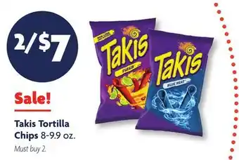 Family Dollar Takis Tortilla Chips offer