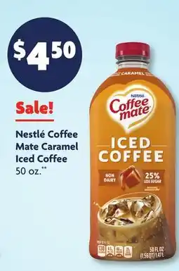 Family Dollar Nestlé Coffee Mate Caramel Iced Coffee offer