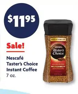 Family Dollar Nescafé Taster's Choice Instant Coffee offer