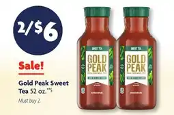 Family Dollar Gold Peak Sweet Tea offer