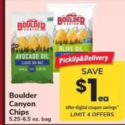 Safeway Boulder Canyon Chips offer