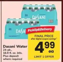 Safeway Dasani Water offer