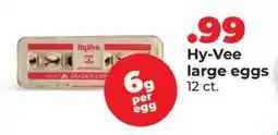 Hy-Vee Hy-Vee large eggs offer