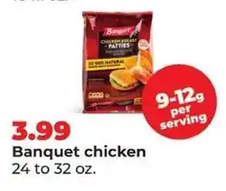 Hy-Vee Banquet chicken offer