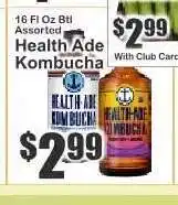 Key Food Health-Ade Kombucha offer