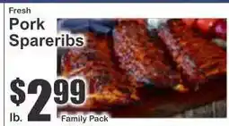 Key Food Pork Spareribs offer