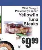 Key Food Yellowfin Tuna Steaks offer