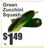 Key Food Green Zucchini Squash offer