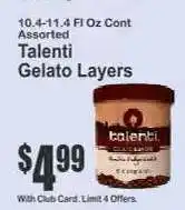 Key Food Talenti Gelato & Layers offer