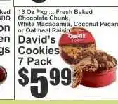 Key Food David's Cookies offer
