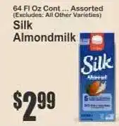Key Food Silk AlmondMilk offer