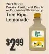 Key Food Tree Ripe Lemonade offer