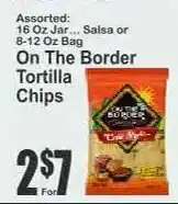 Key Food On The Border Tortilla Chips offer