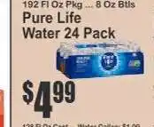 Key Food Pure Life Water 24 Pack offer