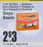 Key Food Goya Sazón offer
