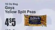 Key Food Goya Yellow Split Peas offer