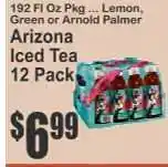Key Food Arizona Iced Tea 12-Pack offer