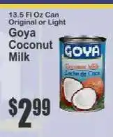 Key Food Goya Coconut Milk offer