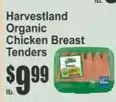 Key Food Harvestland Organic Chicken Breast Tenders offer