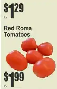 Key Food Red Roma Tomatoes offer