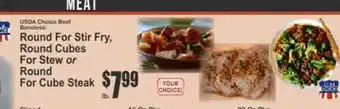 Key Food USDA Choice Beef Boneless offer