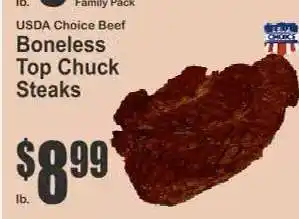 Key Food Boneless Top Chuck Steaks offer