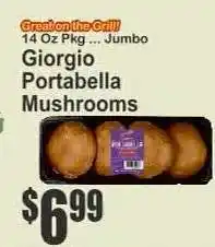 Key Food Giorgio Portabella Mushrooms offer