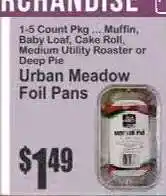 Key Food Urban Meadow Foil Pans offer