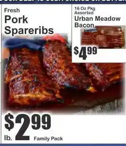 Key Food Fresh Pork Spareribs offer