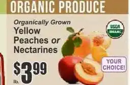 Key Food Yellow Peaches or Nectarines offer
