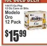 Key Food Modelo Oro 12 Pack offer