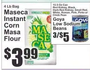 Key Food Maseca Instant Corn Masa Flour offer