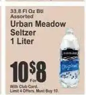 Key Food Urban Meadow Seltzer offer