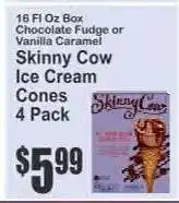 Key Food Skinny Cow Ice Cream Cones offer