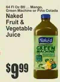 Key Food Naked Fruit & Vegetable Juice offer
